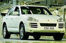 Der 250 000ste Porsche Cayenne aus dem Werk Leipzig. Foto: Auto-Reporter/Porsche